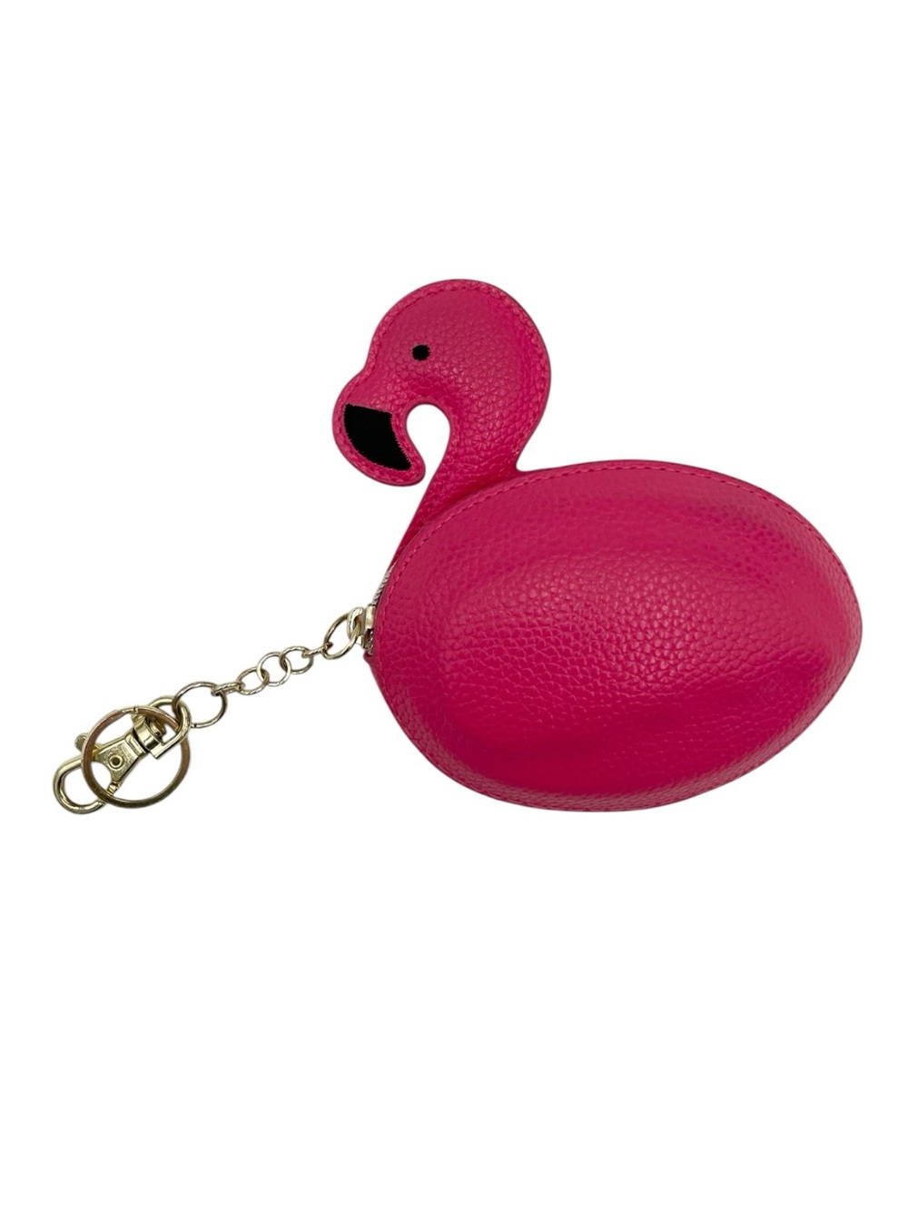 Bath and Body Works Pink Flamingo Key Chain Coin Purse Bag Charm Accessory